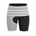 IncrediWear opornica za kolk – siva, na ženskem modelu, pogled od spredaj