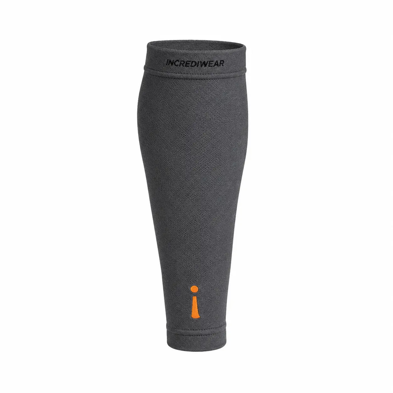 IncrediWear rokav za meča – siv, na modelu, pogled od spredaj