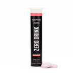 Nouranz Zero Drink supplement tube with pink effervescent tablets on a white background