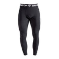 compression tights long black front gamepatch