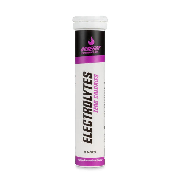 Tube of 4Energy Electrolytes Zero Calories on a white background