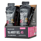 Box of Nduranz NRGY Gel 45 with multiple gel packets inside.