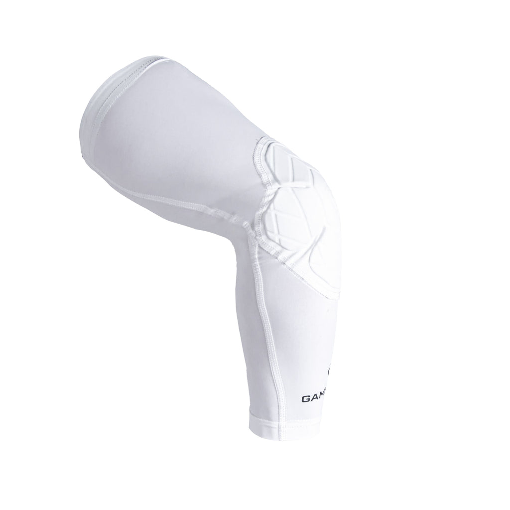 White elbow pad  on a white background