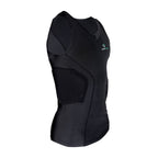 padded compression shirt pro black sleeveless angle gamepatch