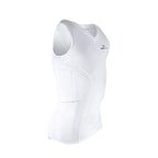 padded compression shirt pro white sleeveless side gamepatch