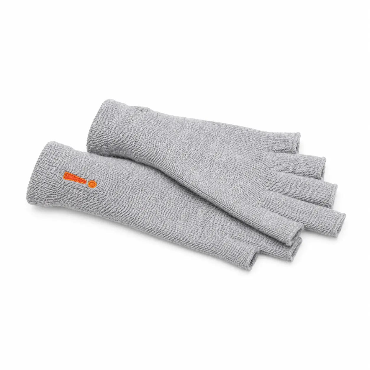 IncrediWear rokavice brez prstov – sive, na modelu, pogled od spredaj