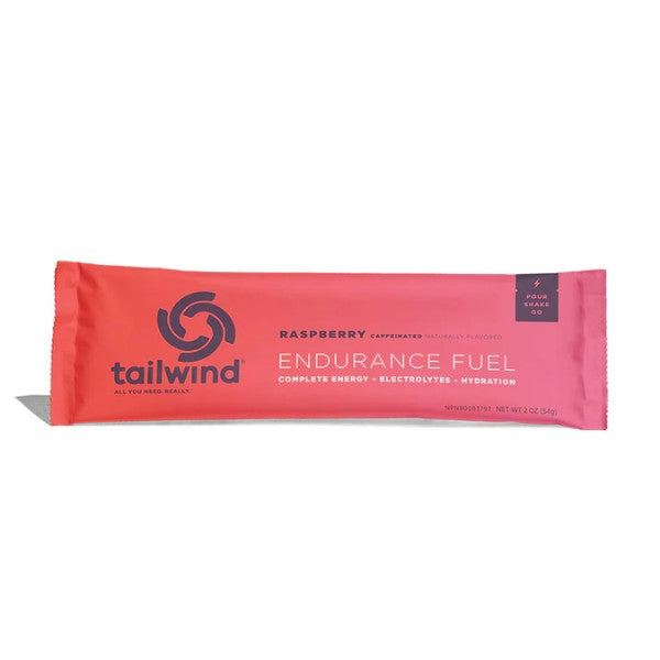Pink endurance fuel bar with 'tailwind' branding on a white background