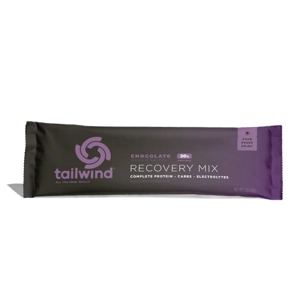 Tailwind Chocolate Recovery Mix bar on a white background