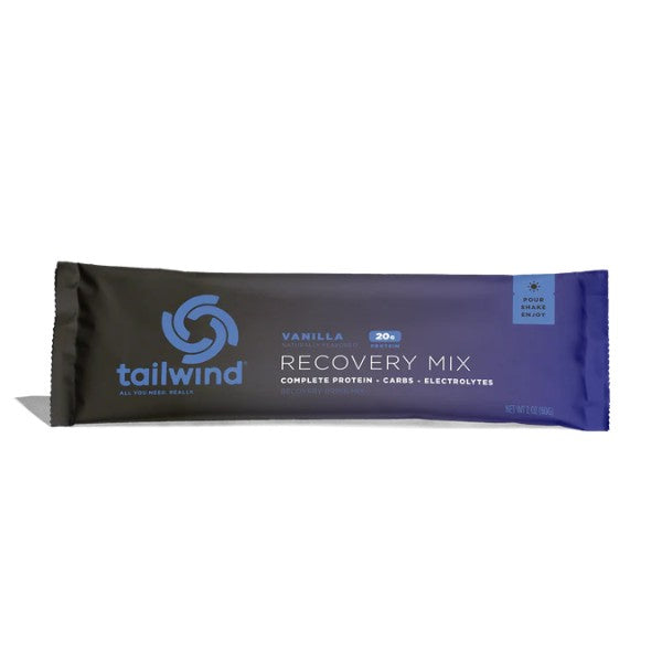 Tailwind Vanilla Recovery Mix bar packaging on a white background
